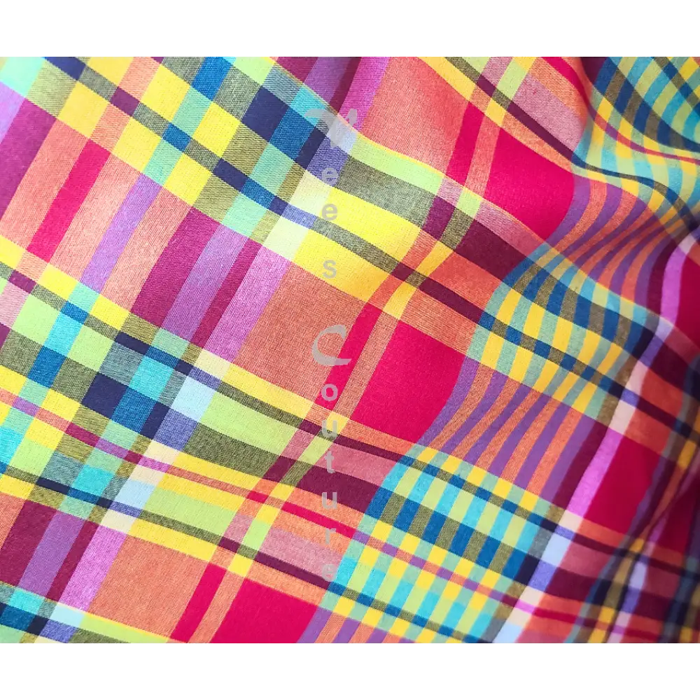 Wòb Dwiyèt (Check Fabric Availability) Madras 8 Clothing